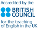 Accredited by the British Council for the teaching of English in the UK